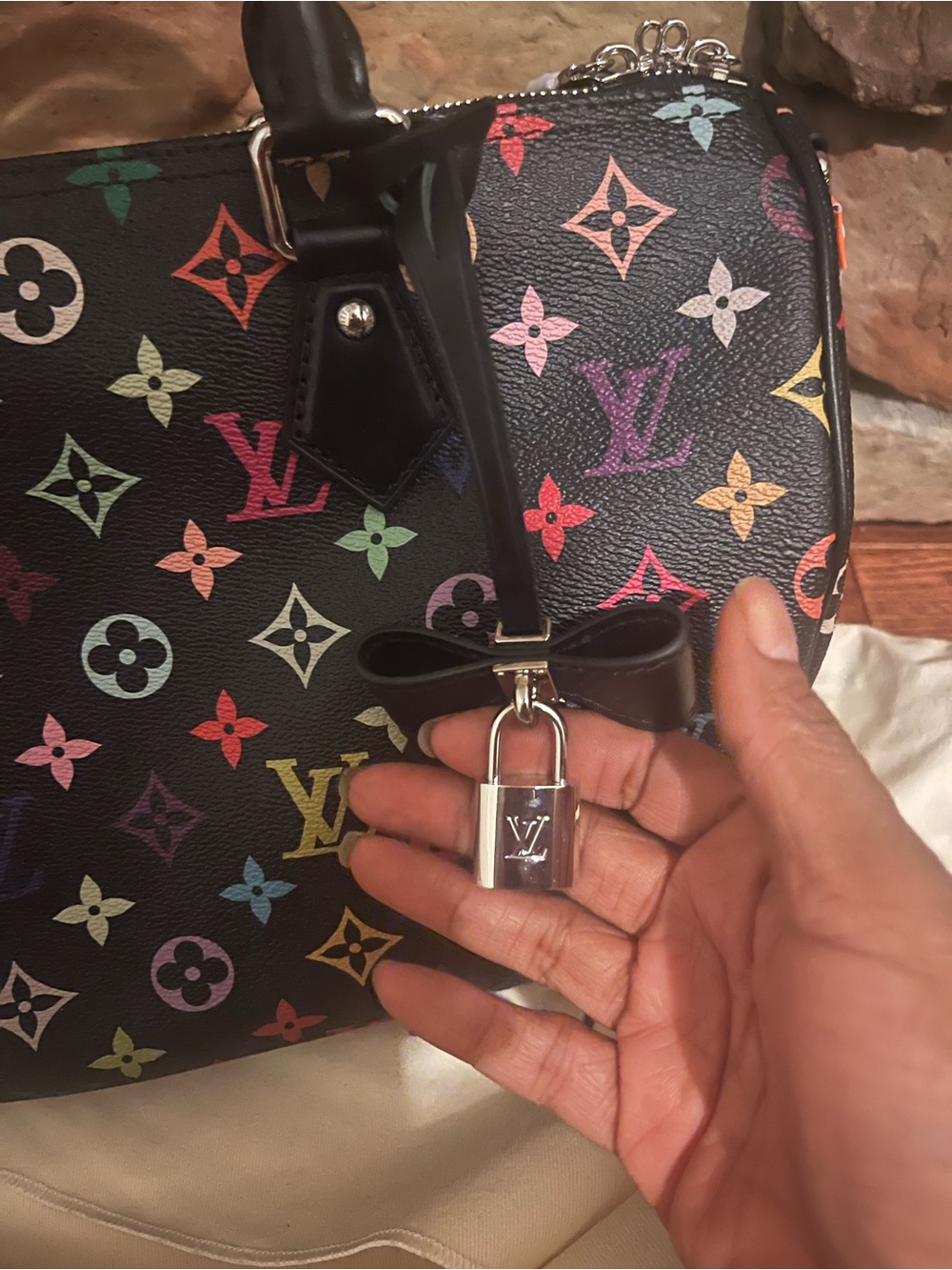 Brand new lv txm multicolored speedy size 30 - Picture 2 of 14